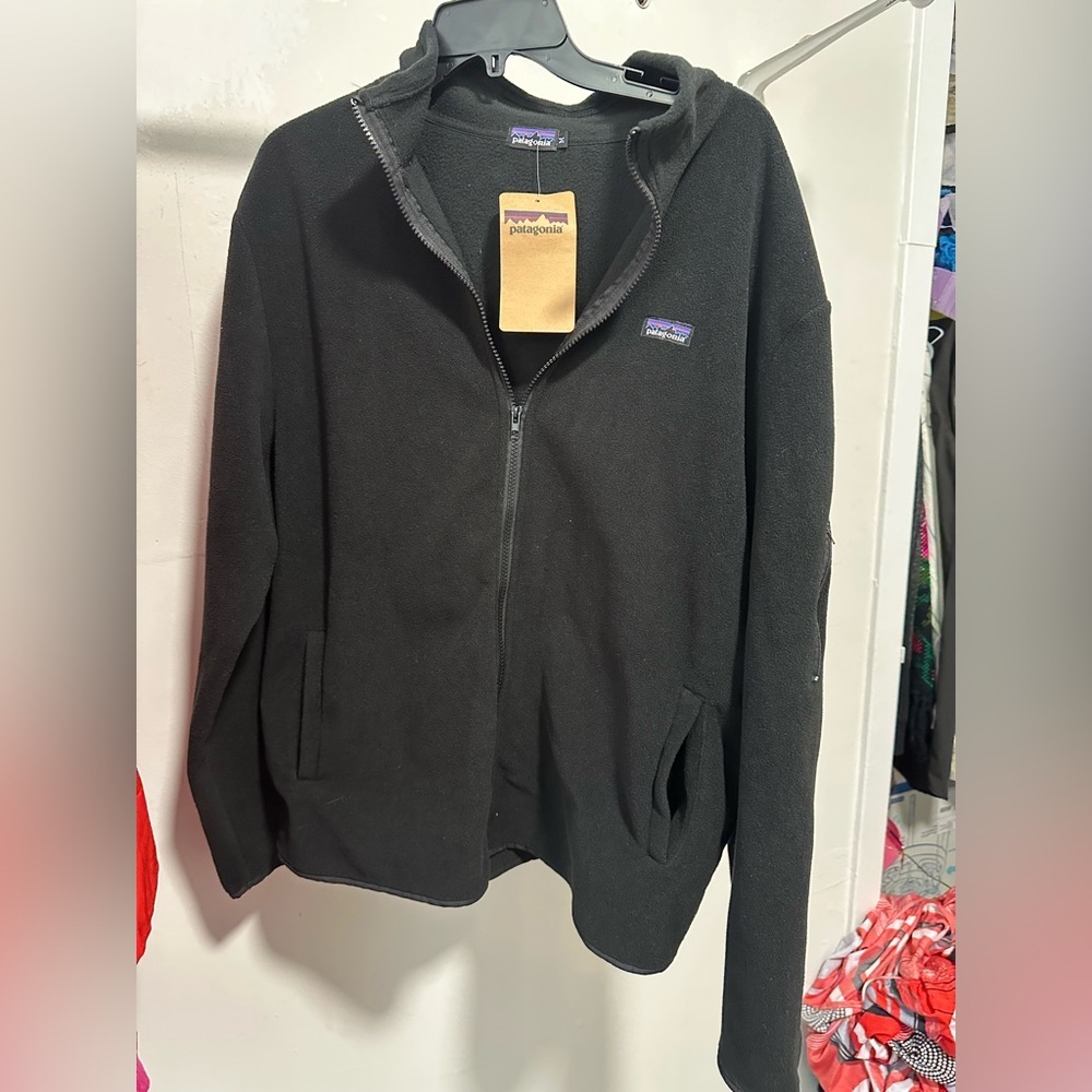 Patagonia Classic Black Zip-Up Fleece